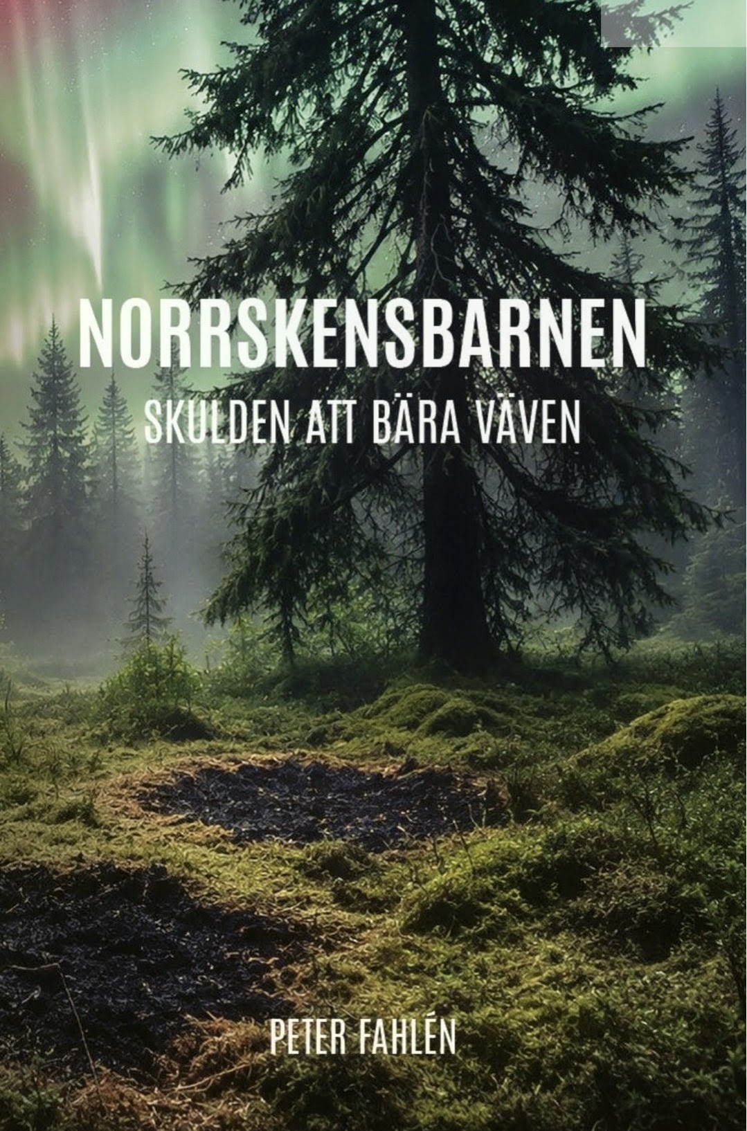 Bokomslag: Norrskensbarnen – Skulden att bära väven